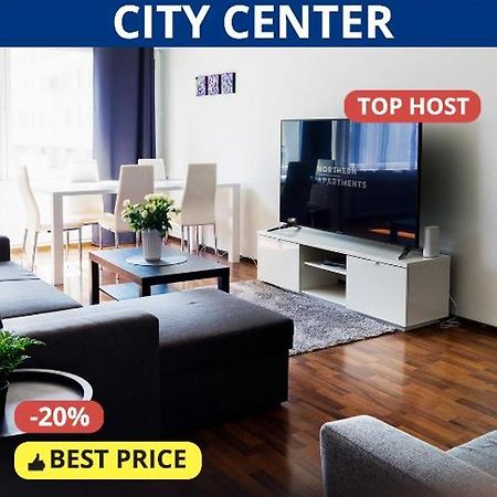 Oulu City Center 4-Room Apartment Parking Zewnętrze zdjęcie